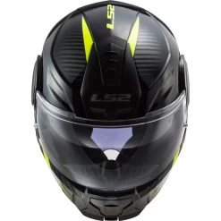 LS2 Horizon Skid Helmet -HJC Store ls2 horizon skid helmet hi viz yellow top 86849.1633131209