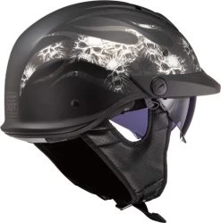 LS2 Rebellion Bones Helmet -HJC Store ls2 rebellion bones helmet back right 98346.1617236415