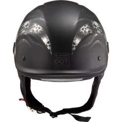 LS2 Rebellion Bones Helmet -HJC Store ls2 rebellion bones helmet back 66031.1617236425