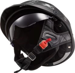 LS2 Rebellion Bones Helmet -HJC Store ls2 rebellion bones helmet bottom 31134.1617236420