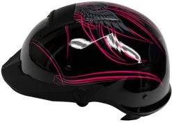 LS2 Rebellion Wheels N Wings Helmet -HJC Store ls2 rebellion wheels and wings helmet left 42687.1617236714