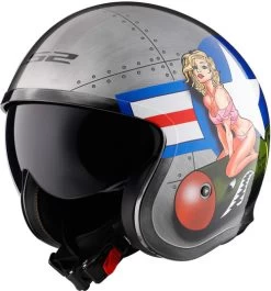 LS2 Spitfire Bomb Rider Helmet