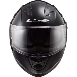 LS2 Stream Helmet Solid -HJC Store ls2 stream helmet solid gloss black front 42536.1616893123