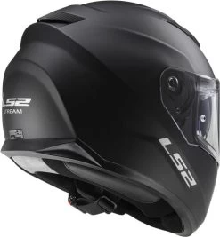 LS2 Stream Helmet Solid -HJC Store ls2 stream helmet solid matte black back right 60573.1616893193