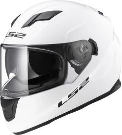 LS2 Stream Helmet Solid -HJC Store ls2 stream helmet solid white left 79650.1616893143
