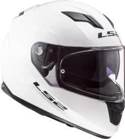 LS2 Stream Helmet Solid -HJC Store ls2 stream helmet solid white right 99038.1616893147