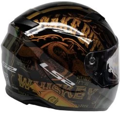 LS2 Stream Snakebite Helmet -HJC Store ls2 stream snake bite helmet back right 40818.1616970312