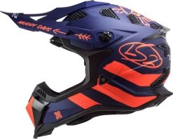 LS2 Subverter Evo Cargo Helmet -HJC Store ls2 subverter evo cargo helmet blue orange left 70410.1633132475