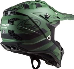 LS2 Subverter Evo Cargo Helmet -HJC Store ls2 subverter evo cargo helmet military green back 61154.1633132475