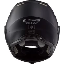 LS2 Valiant Helmet Matte Black 15 LS2 Valiant Helmet Matte Black -HJC Store ls2 valiant helmet solid matte black back 72161.1617189679