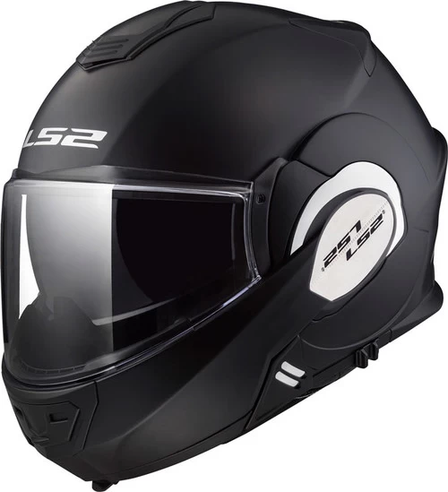 LS2 Valiant Helmet Matte Black 1 LS2 Valiant Helmet Matte Black
