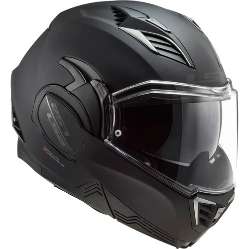 LS2 Valiant II Blackout Helmet 2 LS2 Valiant II Blackout Helmet - Image 2