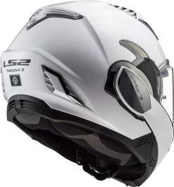 LS2 Valiant II Helmet Gloss White 14 LS2 Valiant II Helmet Gloss White -HJC Store ls2 valiant ii helmet solid white back right 68961.1633131648