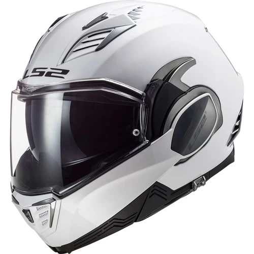 LS2 Valiant II Helmet Gloss White 1 LS2 Valiant II Helmet Gloss White