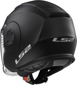LS2 Verso Helmet Solid 16 LS2 Verso Helmet Solid -HJC Store ls2 verso helmet solid matte black back left 14964.1617196523