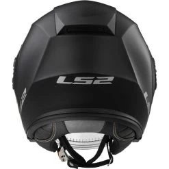 LS2 Verso Helmet Solid 18 LS2 Verso Helmet Solid -HJC Store ls2 verso helmet solid matte black back 10276.1617196530