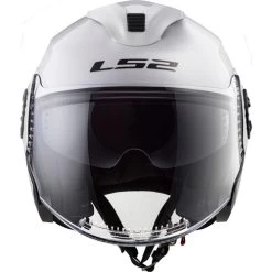 LS2 Verso Helmet Solid 22 LS2 Verso Helmet Solid -HJC Store ls2 verso helmet solid white front 74971.1617196552