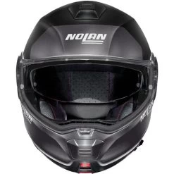 Nolan N100-5 Distinctive Helmet -HJC Store nolan 100 5 distinctive helmet black grey front 00312.1683790199
