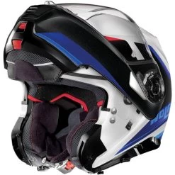 Nolan N100-5 Hilltop Helmet 16 Nolan N100-5 Hilltop Helmet -HJC Store nolan 100 5 hilltop helmet blue white red front open 44066.1683788467