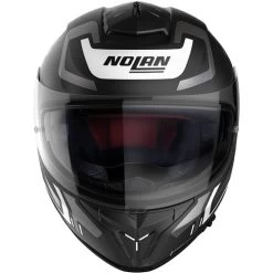 Nolan N80-8 Ally Helmet -HJC Store nolan n80 8 ally helmet matte black grey front 86203.1684051392