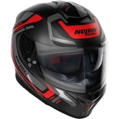 Nolan N80-8 Ally Helmet -HJC Store nolan n80 8 ally helmet red black grey right 06679.1684051445