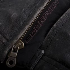 Scorpion 1909 Vintage Jacket 7 Scorpion 1909 Vintage Jacket -HJC Store scorpion 1909 leather jacket black ykk antique brass zipper 90082.1573514652