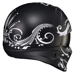 Scorpion Covert El Malo Helmet -HJC Store scorpion covert el malo helmet matte black back right 95379.1640181170