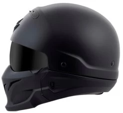 Scorpion Covert Helmet Solids -HJC Store scorpion covert helmet matte black back left mask 18257.1518684576