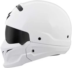 Scorpion Covert Helmet Solids -HJC Store scorpion covert helmet white left mask 84823.1518684658