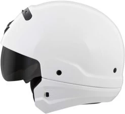 Scorpion Covert Helmet Solids -HJC Store scorpion covert helmet white left 64129.1518684650