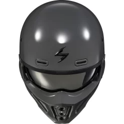 Scorpion Covert X Helmet Solids -HJC Store scorpion covert x helmet solid cement grey top 53223.1579093344