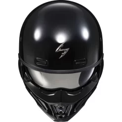 Scorpion Covert X Helmet Solids -HJC Store scorpion covert x helmet solid gloss black top 02413.1579093331
