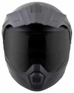Scorpion EXO-AT950 Solid Helmet -HJC Store scorpion exo at950 helmet matte anthracite front 35921.1518667085