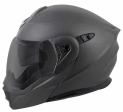 Scorpion EXO-AT950 Solid Helmet -HJC Store scorpion exo at950 helmet matte anthracite left standard 52897.1518667113