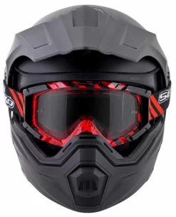 Scorpion EXO-AT950 Solid Helmet -HJC Store scorpion exo at950 helmet matte black front goggles 34767.1518667182
