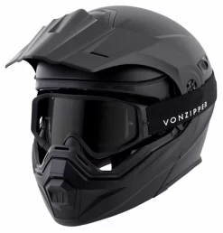 Scorpion EXO-AT950 Solid Helmet -HJC Store scorpion exo at950 helmet matte black front left goggles 26204.1518667172
