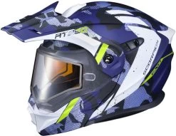 Scorpion EXO-AT950 Outrigger Helmet - Dual Shield -HJC Store scorpion exo at950 outrigger helmet matte blue dual pane shield 98902.1573441125