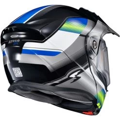 Scorpion EXO-AT950 Zec Snow Helmet - Dual Shield -HJC Store scorpion exo at950 zec dual shield helmet blue hi viz back 05453.1698283366