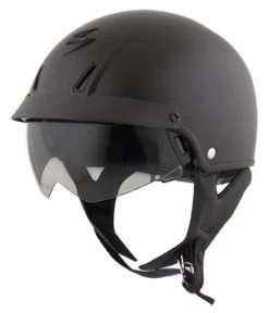 Scorpion EXO-C110 Solid Helmet -HJC Store scorpion exo c110 helmet matte black helmet front left 58577.1525866856