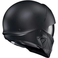 Scorpion EXO Covert 2 Helmet -HJC Store scorpion exo covert 2 helmet matte black back right 33930.1699014873