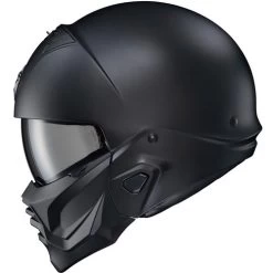 Scorpion EXO Covert 2 Helmet -HJC Store scorpion exo covert 2 helmet matte black left 09348.1699014850