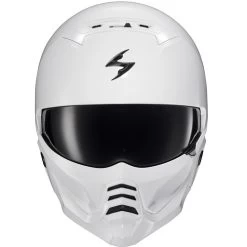 Scorpion EXO Covert 2 Helmet -HJC Store scorpion exo covert 2 helmet white front 36179.1699014880