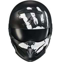 Scorpion Covert Uruk Helmet -HJC Store scorpion exo covert uruk helmet matte white front 57760.1663726674