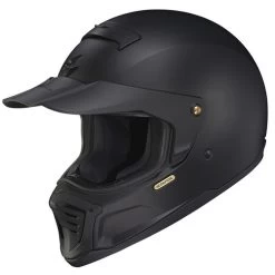 Scorpion EXO-HX1 Helmet Solid -HJC Store scorpion exo hx1 helmet solid matte black with peak visor 81530.1639488624