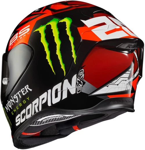 Scorpion EXO-R1 Air Fabio Quartararo Monster Replica Helmet 4 Scorpion EXO-R1 Air Fabio Quartararo Monster Replica Helmet - Image 4