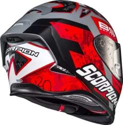 Scorpion EXO-R1 Air Fabio Quartararo Helmet -HJC Store scorpion exo r1 air quartararo helmet red black back 96645.1579140899