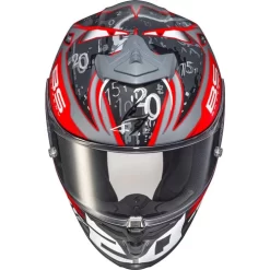 Scorpion EXO-R1 Air Fabio Quartararo Helmet -HJC Store scorpion exo r1 air quartararo helmet red black top clear shield 77007.1579140890