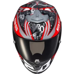 Scorpion EXO-R1 Air Fabio Quartararo Helmet -HJC Store scorpion exo r1 air quartararo helmet red black top smoke shield 82907.1579140895