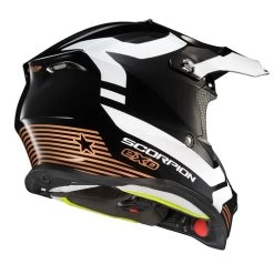 Scorpion VX-16 Format Helmet -HJC Store scorpion exo vx16 format gold black rear right 48843.1663879330