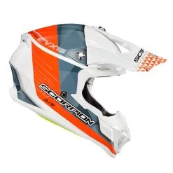 Scorpion VX-16 Prism Helmet -HJC Store scorpion exo vx16 prism orange white profile right 38643.1663878835